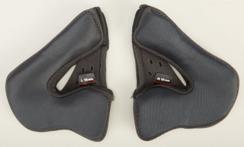 G-Max - G-Max Cheek Pads for GM-54/S Helmets - 2X - 25mm - G054016