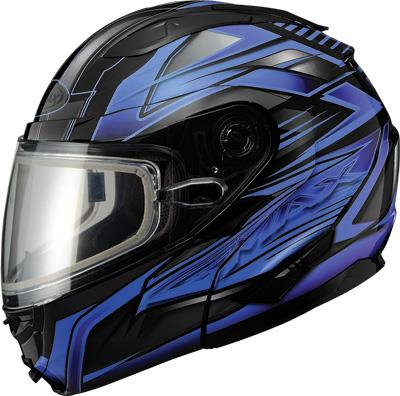 G-Max - G-Max GM64S Carbide Snow Helmet - G2641213 TC-2 - Black/Blue - X-Small