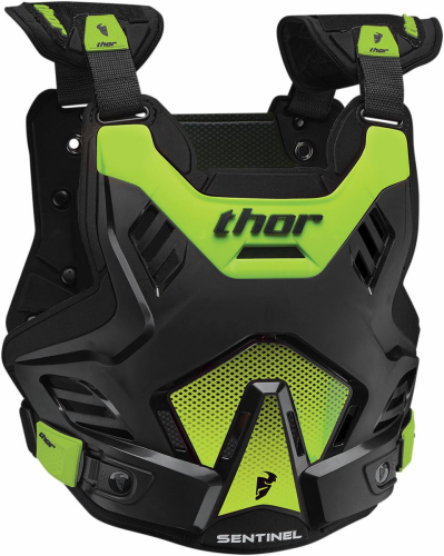 Thor - Thor Sentinel GP Youth Protector - 2701-0763 - Black/Fluorescent Green - OSFM