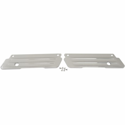 Performance Machine - Performance Machine Saddlebag Latch Cover - Drive - Chrome - 0200-2003-CH