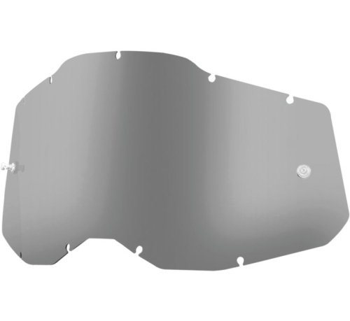 100% - 100% Lens for Racecraft 2/Accuri 2/Stratus 2 Goggles - Smoke - 59077-00004