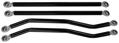 ModQuad - ModQuad Rear Radius Ground Clear Rods - Black - RZR-RRG-1K-BLK