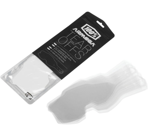 100% - 100% Standard Tear-Offs for Armega Googles - 50pk. - 59057-00001