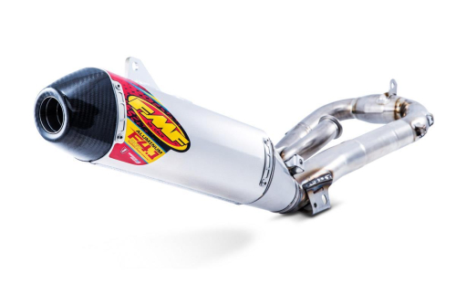 FMF Racing - FMF Racing Factory 4.1 RCT Full System - Stainless Steel/Aluminum Muffler - Carbon Fiber End Cap - 043359