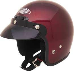 G-Max - G-Max GM2 Solid Helmet - G102103 - Wine - X-Small