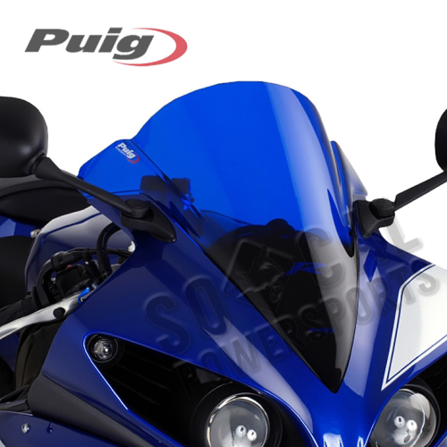 PUIG - PUIG Racing Windscreen - Blue - 4935A