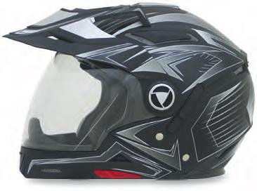 AFX - AFX FX-55 7-in-1 Graphics Helmets - 0104-1577 - Flat Black Multi - Medium