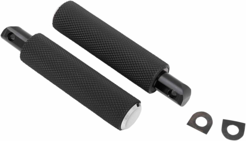 Arlen Ness - Arlen Ness Fusion Footpegs - Knurled - Chrome - I-1313