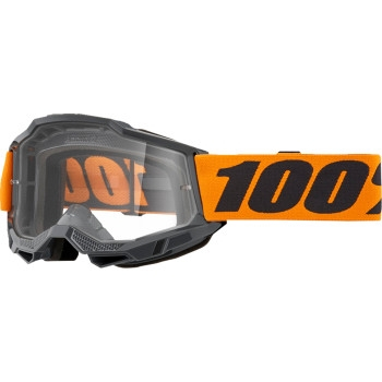 100% - 100% Accuri 2 Goggles - 50013-00041 - Orange/Clear Lens - OSFM