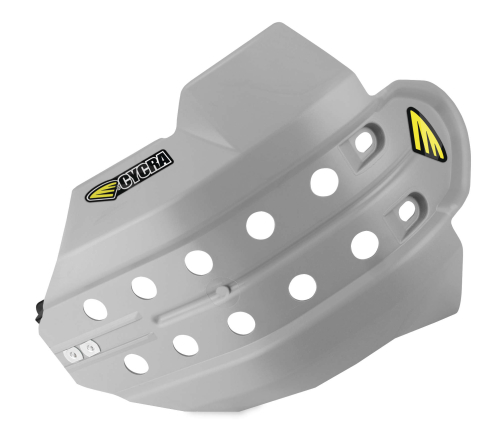 Cycra - Cycra Full Armor Skid Plate - Gray - 1CYC-6212-80