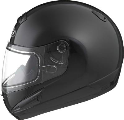 G-Max - G-Max GM38S Solid Snow Helmet - G238024 - Black - Small