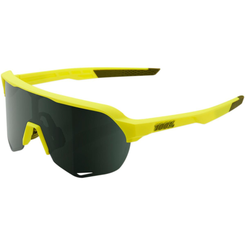 100% - 100% Type-S2 Sunglasses - 61003-004-74 - Yellow/Smoke Lens