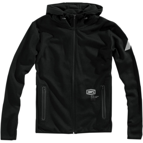 100% - 100% Fleece Zip Viceroy Hoody - 37002-001-10 - Black - Small