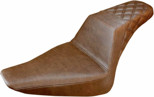 Saddlemen - Saddlemen Step-Up Rear LS Seat - Brown - 812-26-173BR