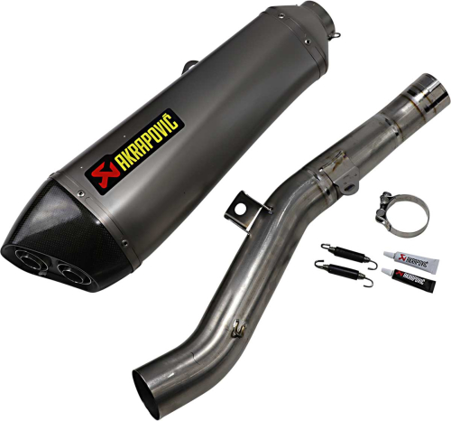 Akrapovic - Akrapovic Slip-On Line Exhaust - Titanium Muffler - S-K14SO5-HZAAT