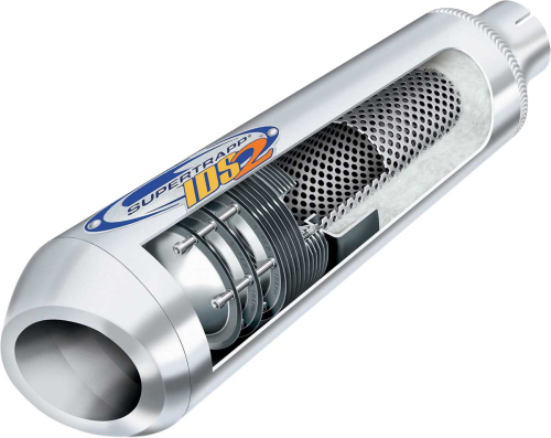 SuperTrapp - SuperTrapp IDS2 Tunable Silencer/Spark Arrestor - Quiet Series - 613-3400
