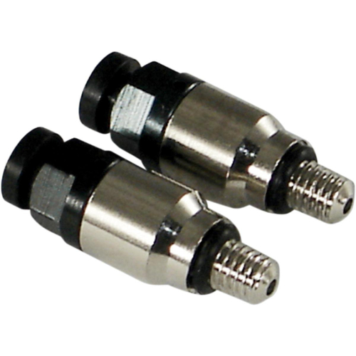 Scar Racing - Scar Racing Fork Bleeder Valves for Showa and Kayaba - Black - 8002