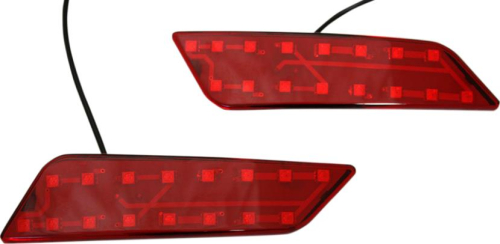 Custom Dynamics - Custom Dynamics Brightside Long Lights - Red - SPYBRIGHTSIDERR
