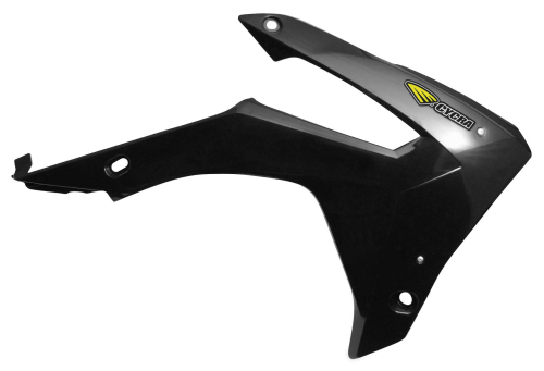 Cycra - Cycra Powerflow Intake Radiator Shrouds - Black - 1887-12