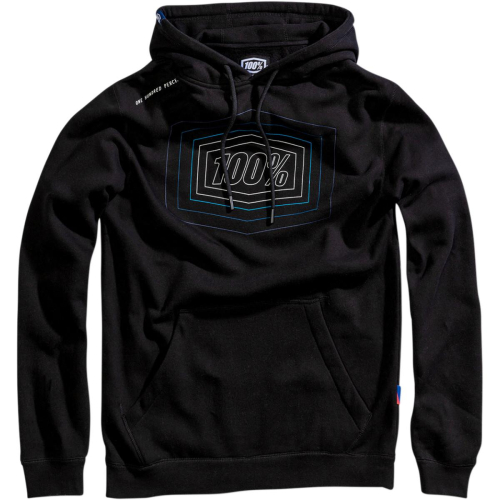 100% - 100% Echo Pullover Hoodie - 36033-001-10 - Black - Small