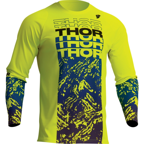 Thor - Thor Sector Atlas Jersey - 2910-7060 - Acid/Blue - Small