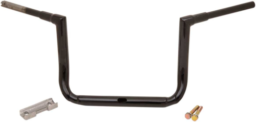 LA Choppers - LA Choppers 1-1/2in. Grande Twin Peaks Touring Handlebars - 12in. Rise - Gloss Black - LA-7365-12B