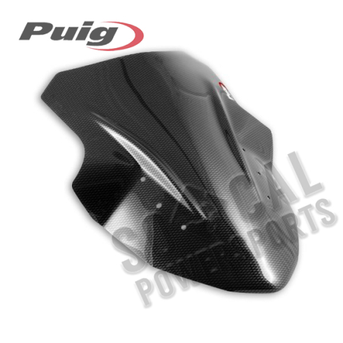 PUIG - PUIG Racing Windscreen - Carbon Look - 5606C