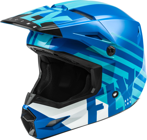 Fly Racing - Fly Racing Kinetic Thrive Helmet - 73-3508S - Blue/White - Small