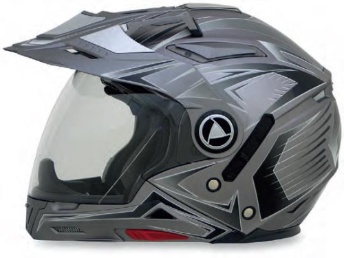 AFX - AFX FX-55 7-in-1 Graphics Helmets - 0104-1590 - Frost Gray Multi - Large