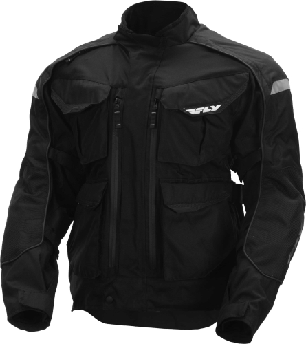 Fly Racing - Fly Racing Fly Terra Trek 4 Jacket - 477-20809~6 - Black - 3XL
