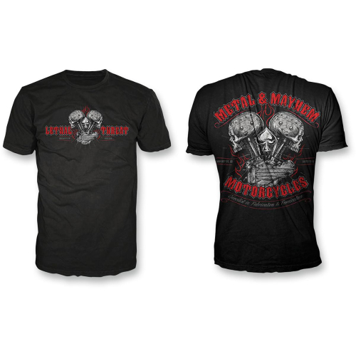 Lethal Threat - Lethal Threat Metal Mayhem T-Shirt - LT20533M - Black - Large
