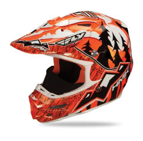 HMK - HMK Visor for Fly Racing F2 Carbon Pro Helmet - Orange - 73-4803