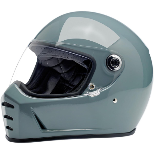 Biltwell Inc. - Biltwell Inc. Lane Splitter Solid Helmet - 1004-134-101 - Gloss Agave - X-Small
