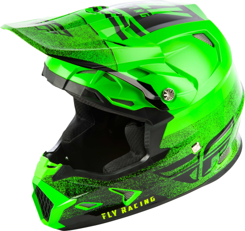 Fly Racing - Fly Racing Toxin MIPS Embargo Helmet - 73-8536-5 - Neon Green/Black - Small