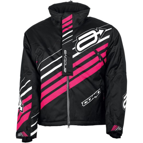 Arctiva - Arctiva Comp Insulated Womens Jacket - XF-2-3121-0637 - Black/Pink - Large
