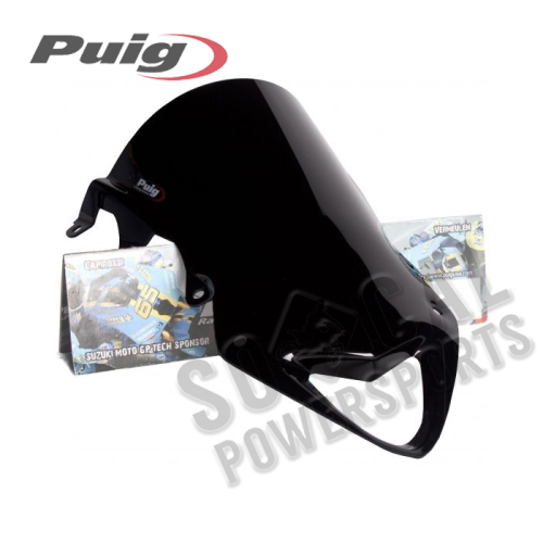 PUIG - PUIG Z-Racing Windscreen - Black - 5205N