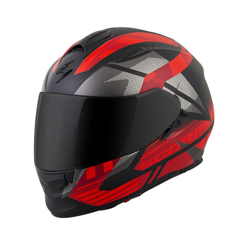 Scorpion - Scorpion EXO-T510 Fury Helmet - T51-1512 - Black/Red - X-Small