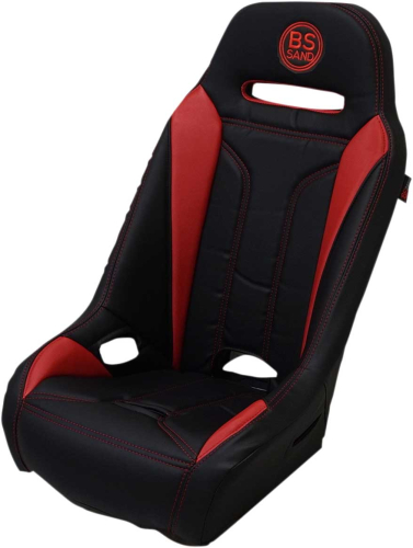 BS Sand - BS Sand Extreme Seat - Double T - Black/Red - EXBURDDTR