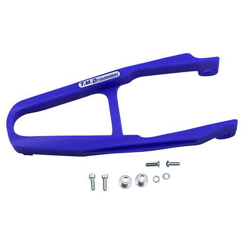 T.M. Designworks - T.M. Designworks Baja-Rally Endurance 2 Stage Chain Slider - Blue - YCP-M41-BU