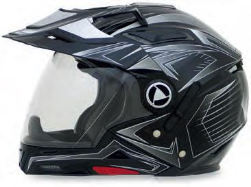 AFX - AFX FX-55 7-in-1 Graphics Helmets - 0104-1582 - Black Multi - Small