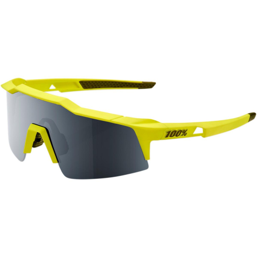 100% - 100% Speedcraft SL Sunglasses - 61002-004-61 - Yellow/Smoke Lens