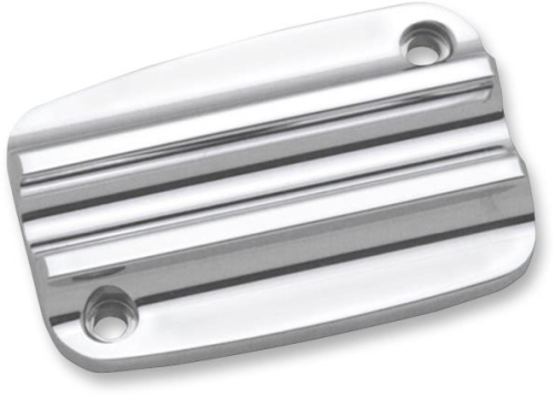Covingtons - Covingtons Front Brake Master Cylinder Cover - Finned - Chrome - C1175-C