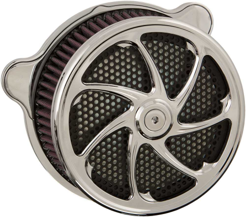 HardDrive - HardDrive Custom Flow Air Cleaner Assembly - Chrome - F2121C-ACBT