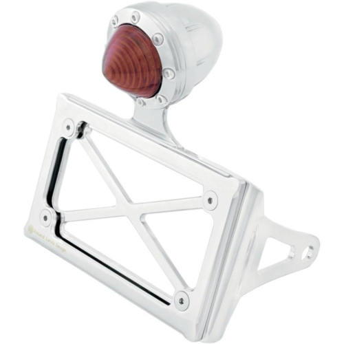 RSD - RSD RSD Taillight Tag Bracket - Horizontal Shock Mount - Chrome - 0215-2007-CH