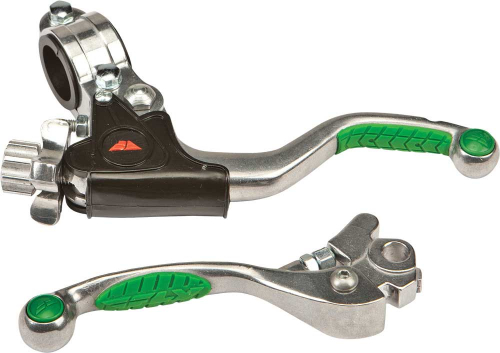Fly Racing - Fly Racing Easy Pull Shorty Pro Kit - Green - 5W1131-FLY