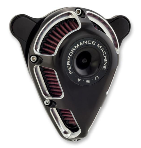 Performance Machine - Performance Machine Jet Air Cleaner - Contrast Cut - 0206-2113-BM