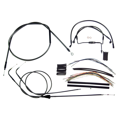 Magnum - Magnum Black Pearl Handlebar Installation Kit for 15-17in. Ape - 487912