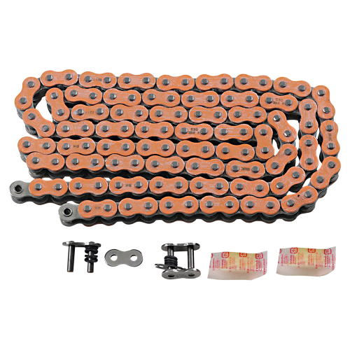 RK - RK 530 Max-X Chain - 120 Links - Orange - 530MAXX-120-DD
