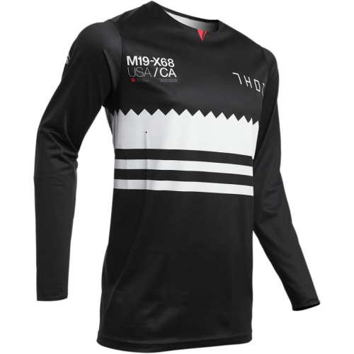 Thor - Thor Prime Pro Baddy Jersey - 2910-5398 - Black - Large