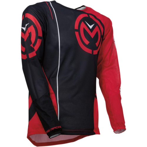 Moose Racing - Moose Racing Sahara Jersey - 2910-4989 - Black/Red - Medium